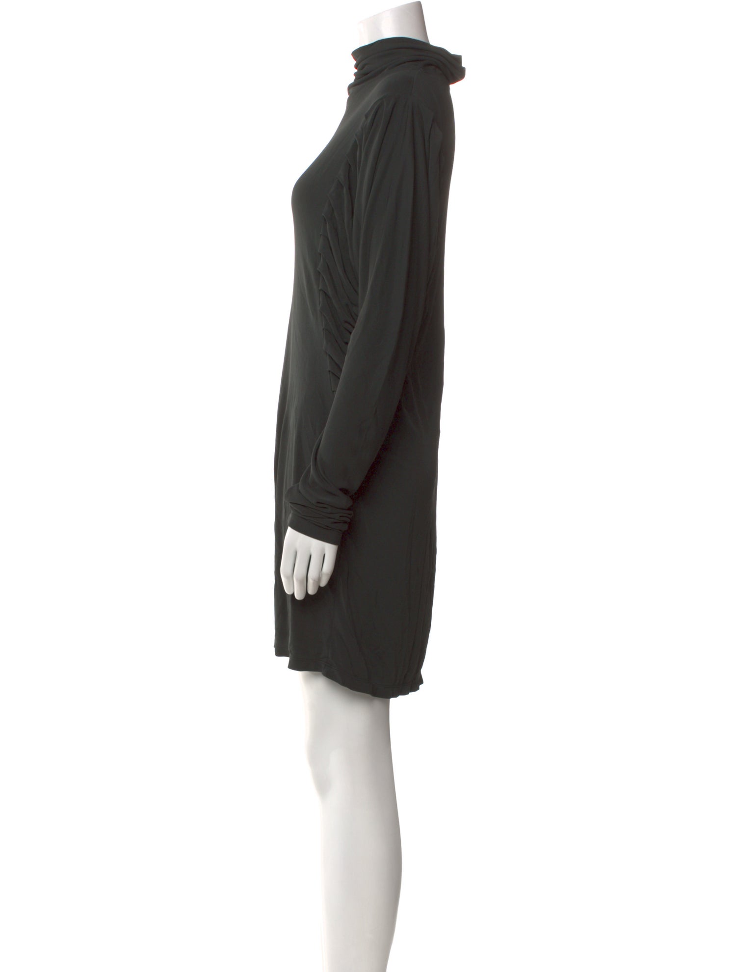Fendi Turtleneck Knee-Length Dress