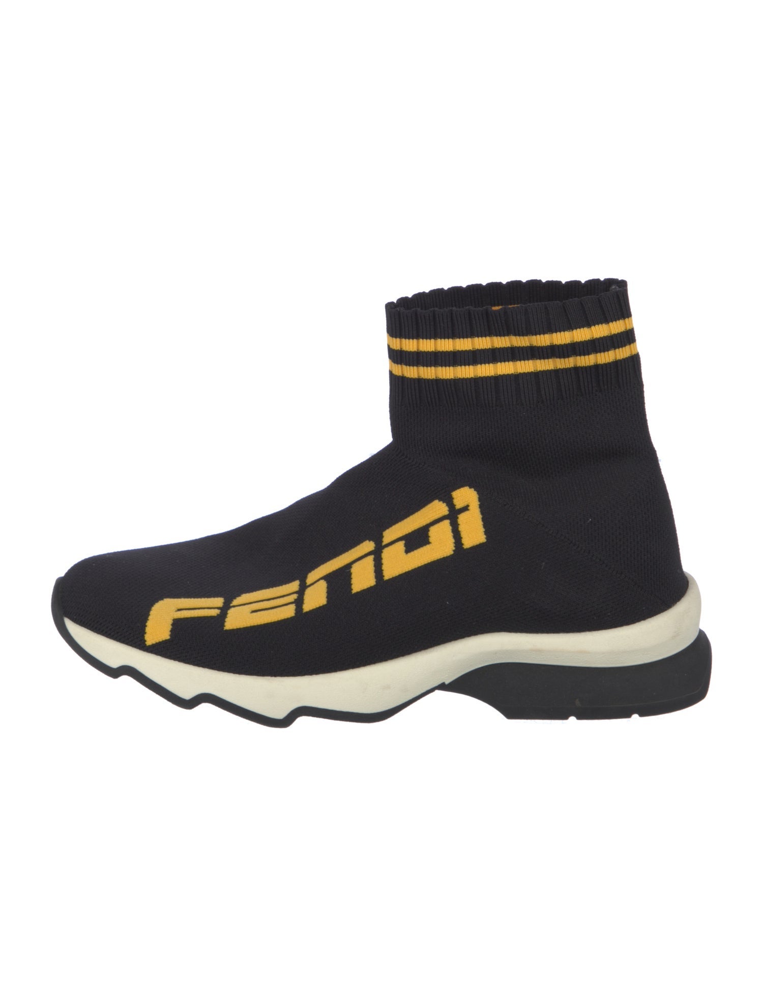 Fendi Printed Sock Sneakers