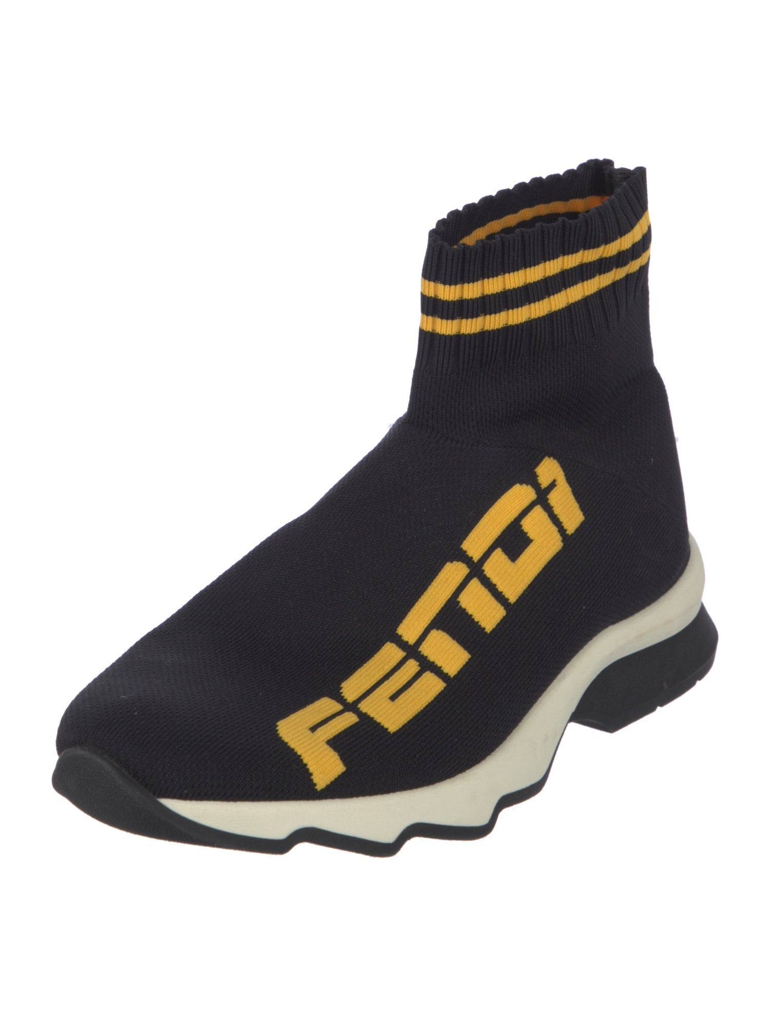 Fendi Printed Sock Sneakers