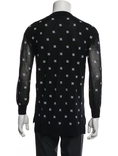 Fendi Wool Printed Pullover