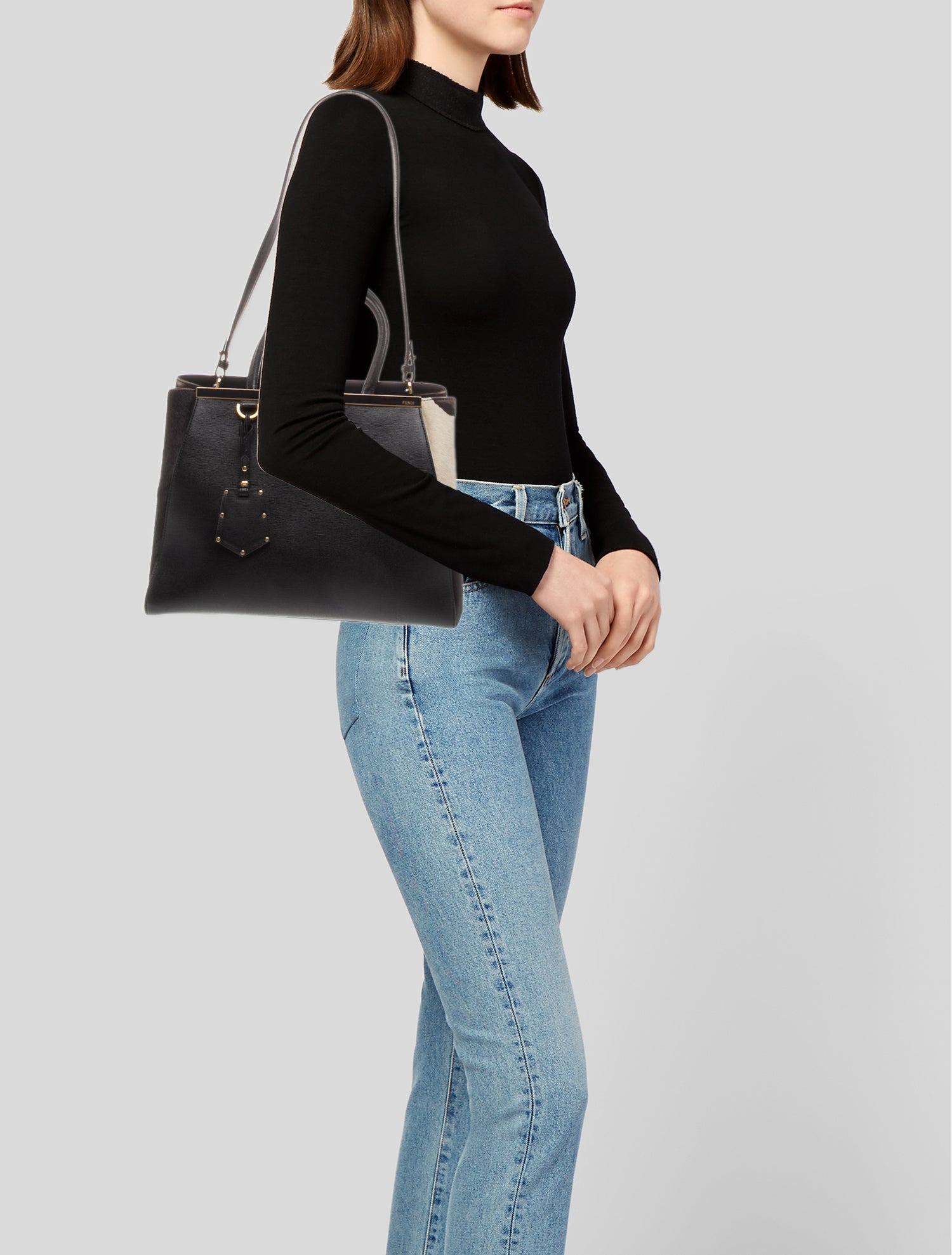 Fendi Leather 2Jours Medium