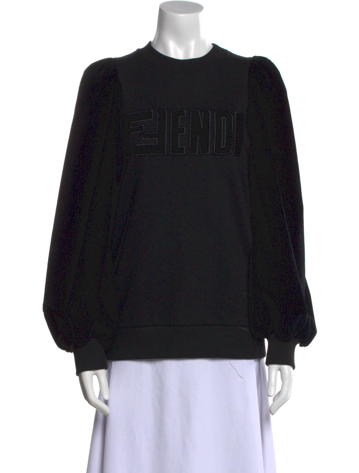 Fendi Crew Neck Long Sleeve Sweatshirt