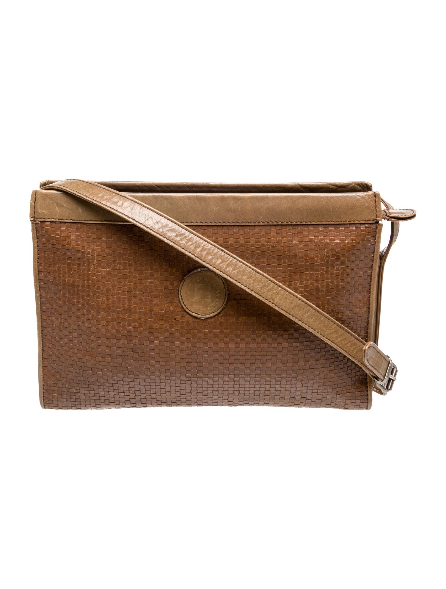 Fendi Leather Crossbody Bag Vintage