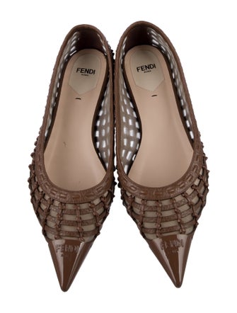 Fendi Leather Flats