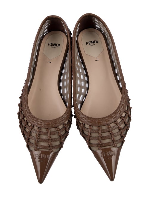 Fendi Leather Flats