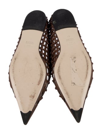 Fendi Leather Flats