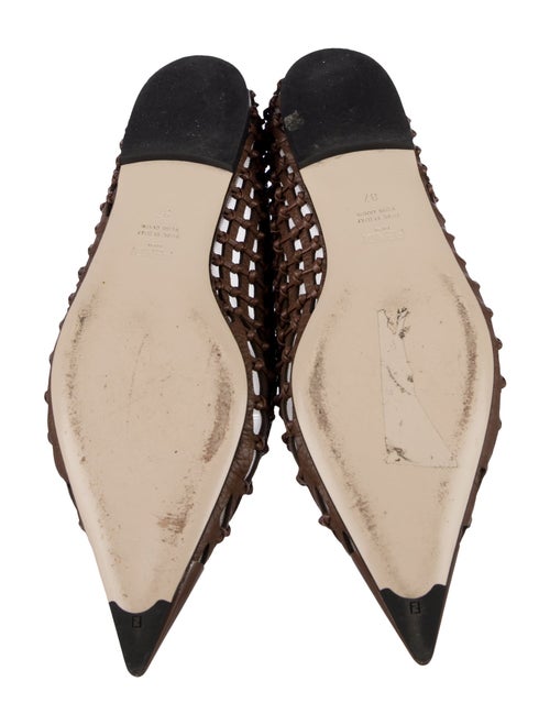 Fendi Leather Flats