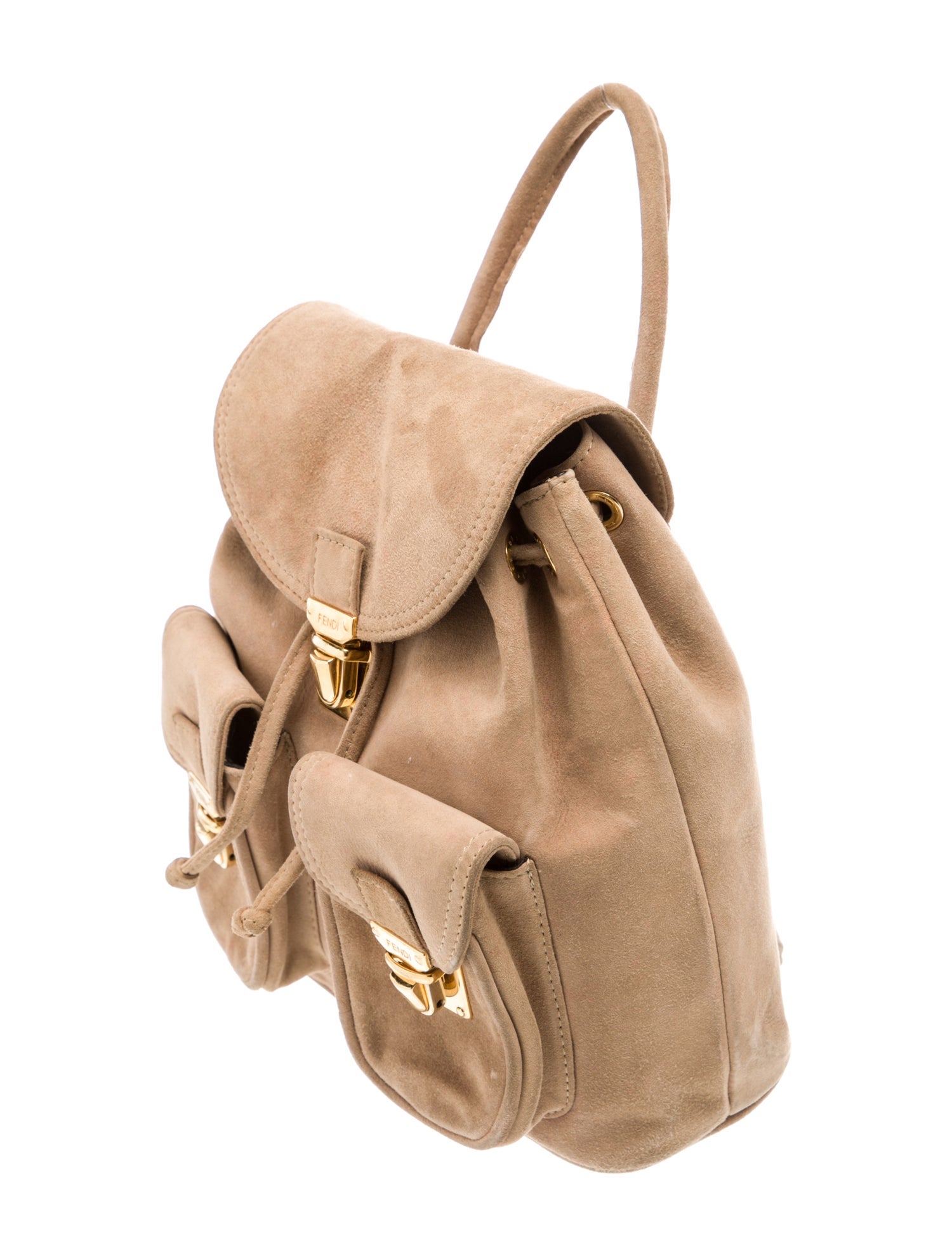 Fendi Suede Backpack Vintage