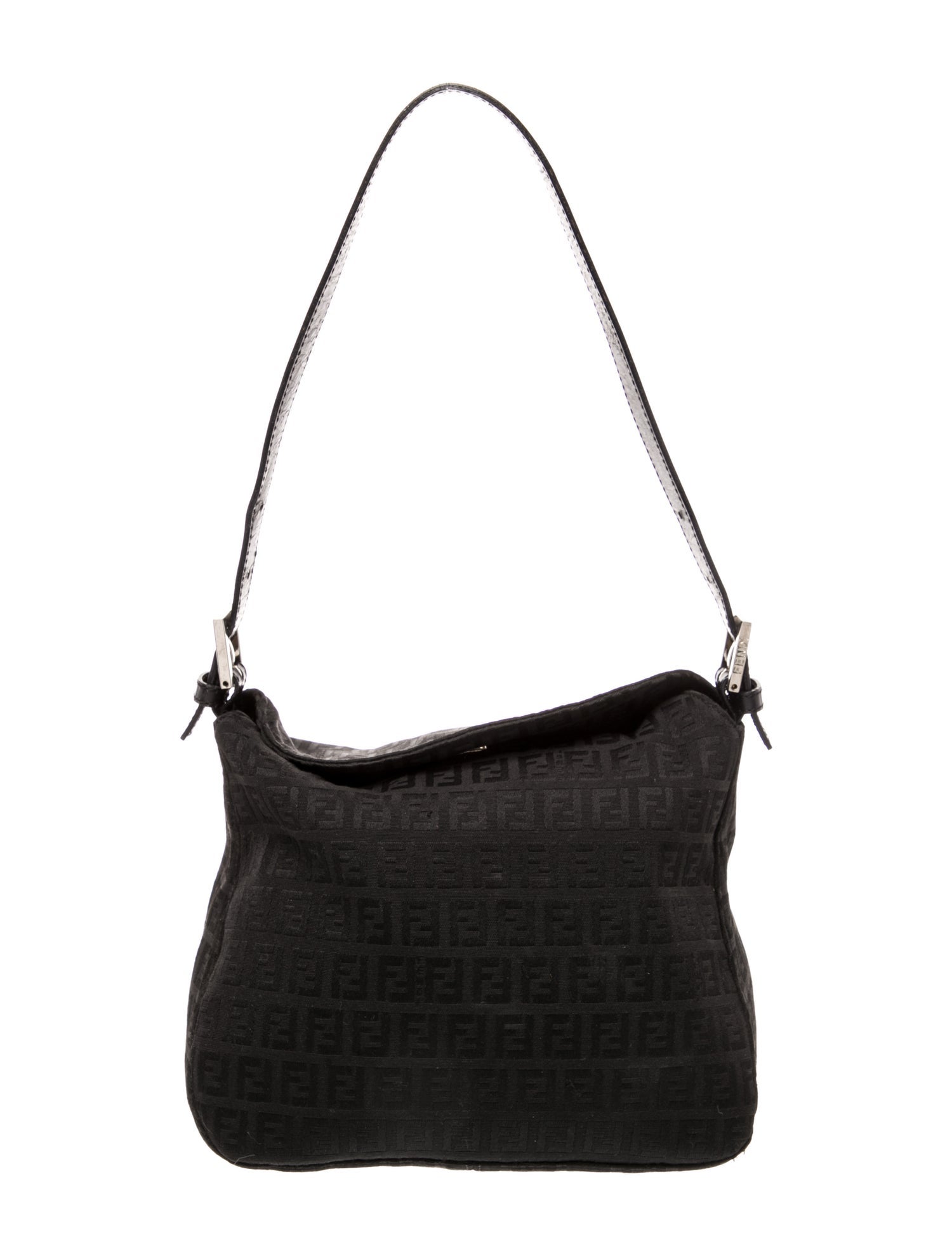 Fendi Zucchino FF Shoulder Bag Vintage