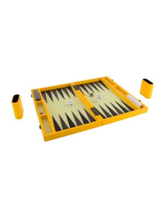 Fendi Lacquer Backgammon Set