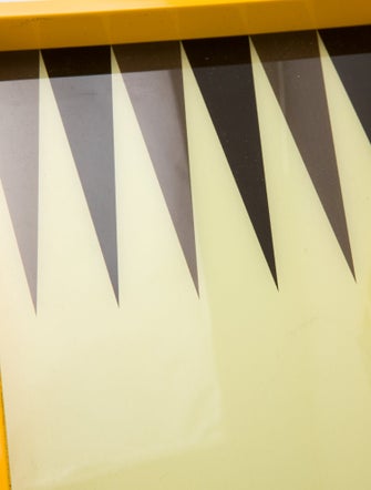 Fendi Lacquer Backgammon Set