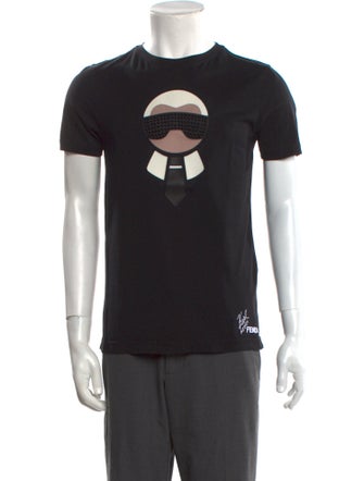 Fendi Karlito Graphic Print T-Shirt