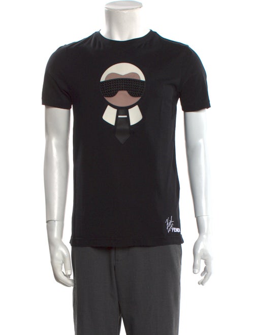 Fendi Karlito Graphic Print T-Shirt