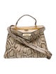 Fendi Snakeskin Peekaboo Large