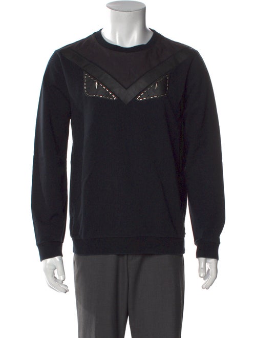 Fendi Monsters Motif Deer Pullover