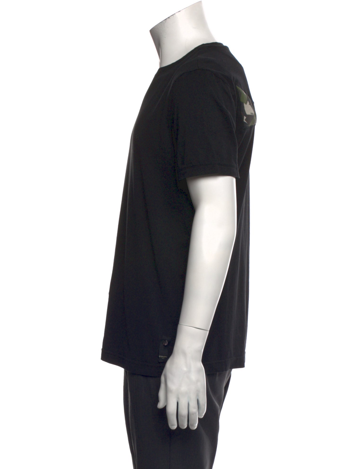 Fendi Monsters Motif Crew Neck T-Shirt