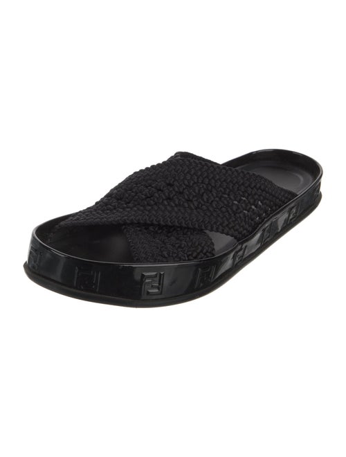 Fendi Zucca FF Logo Slides