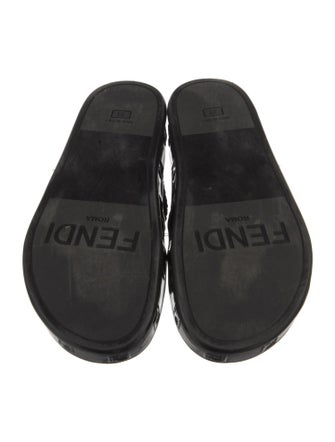 Fendi Zucca FF Logo Slides