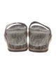 Fendi Zucca FF Logo Rubber Slides