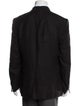 Fendi Hemp Embroidered Accent Blazer