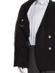 Fendi Hemp Embroidered Accent Blazer