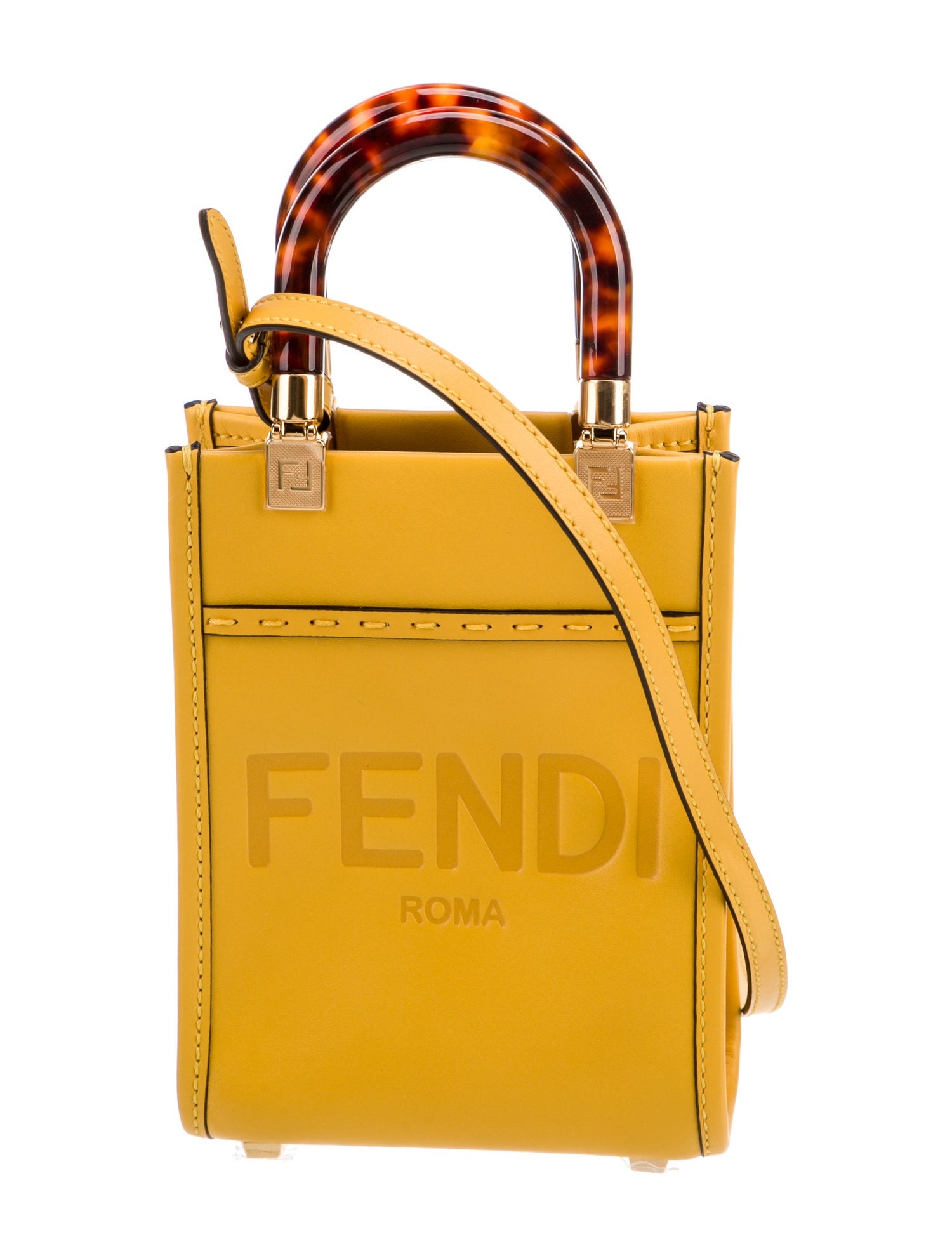 Fendi Leather Sunshine Mini 2022