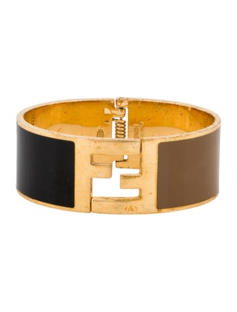 Fendi Fendista Enamel Bracelet
