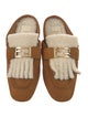 Fendi Suede Mules