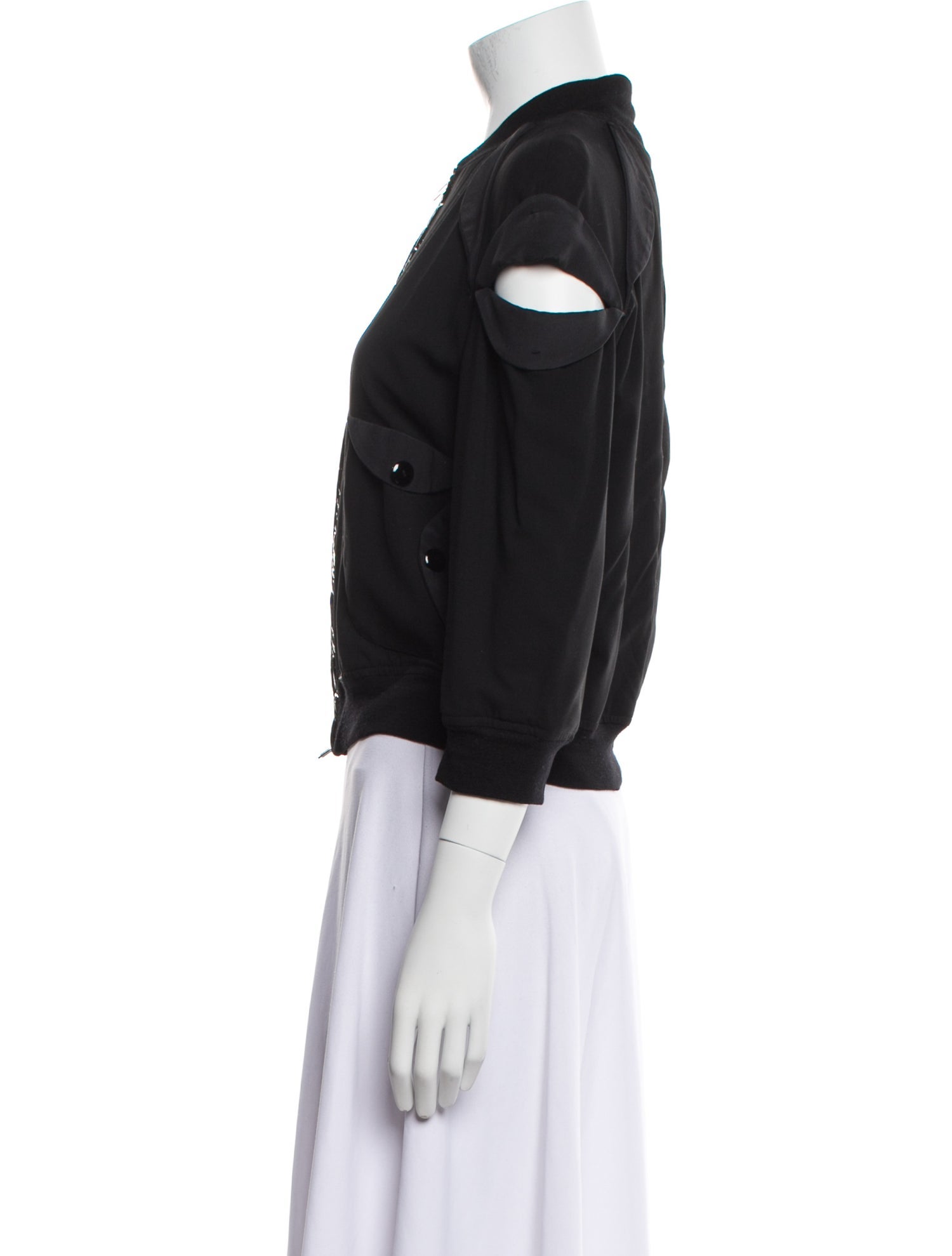 Fendi Wool Bomber Jacket