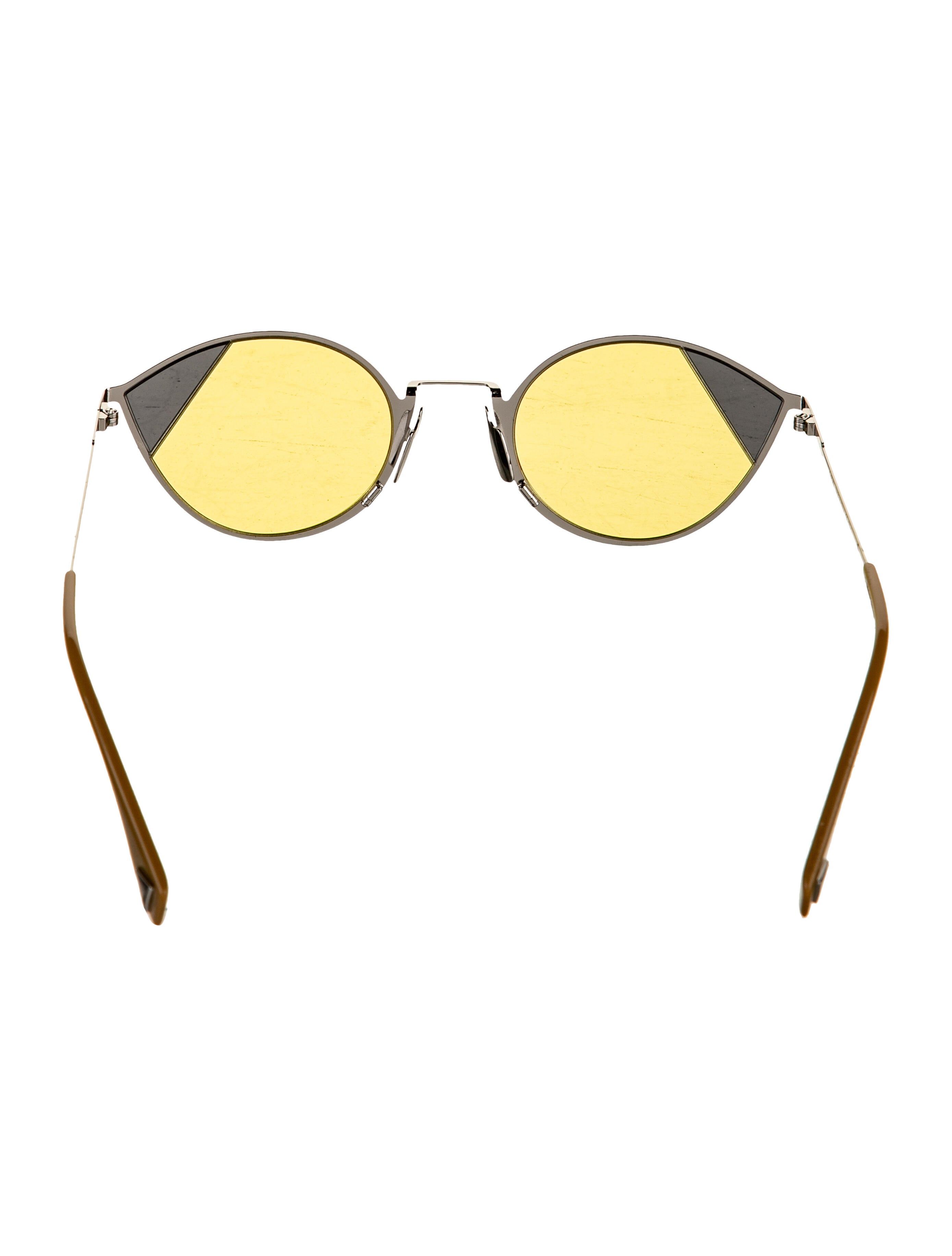 Fendi Cat-Eye Mirrored Sunglasses