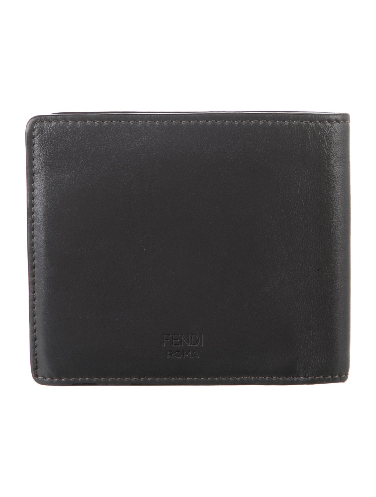 Fendi 2018 Monsters Motif Bifold Wallet