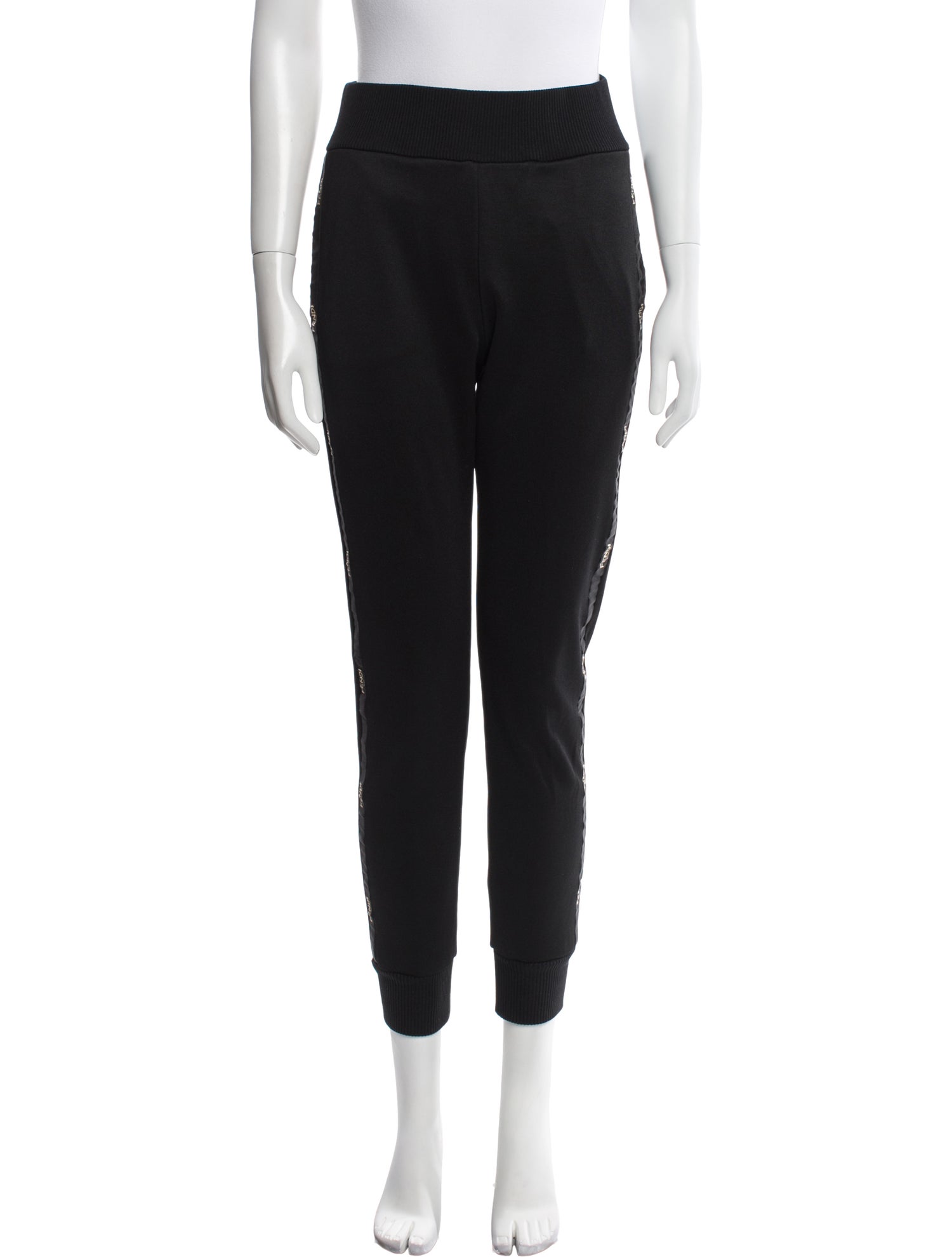 Fendi Embroidered Accent Sweatpants