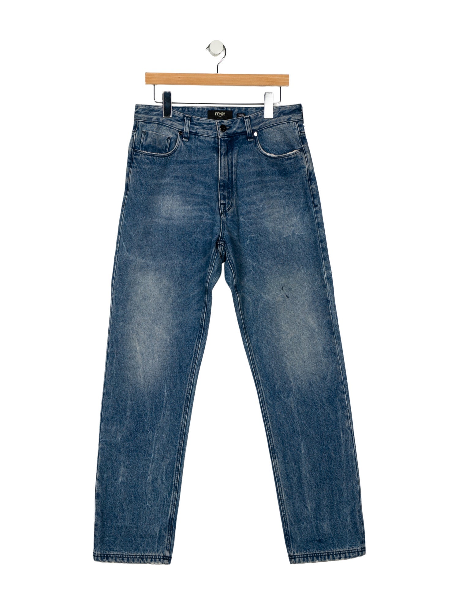 Fendi Straight-Leg Jeans