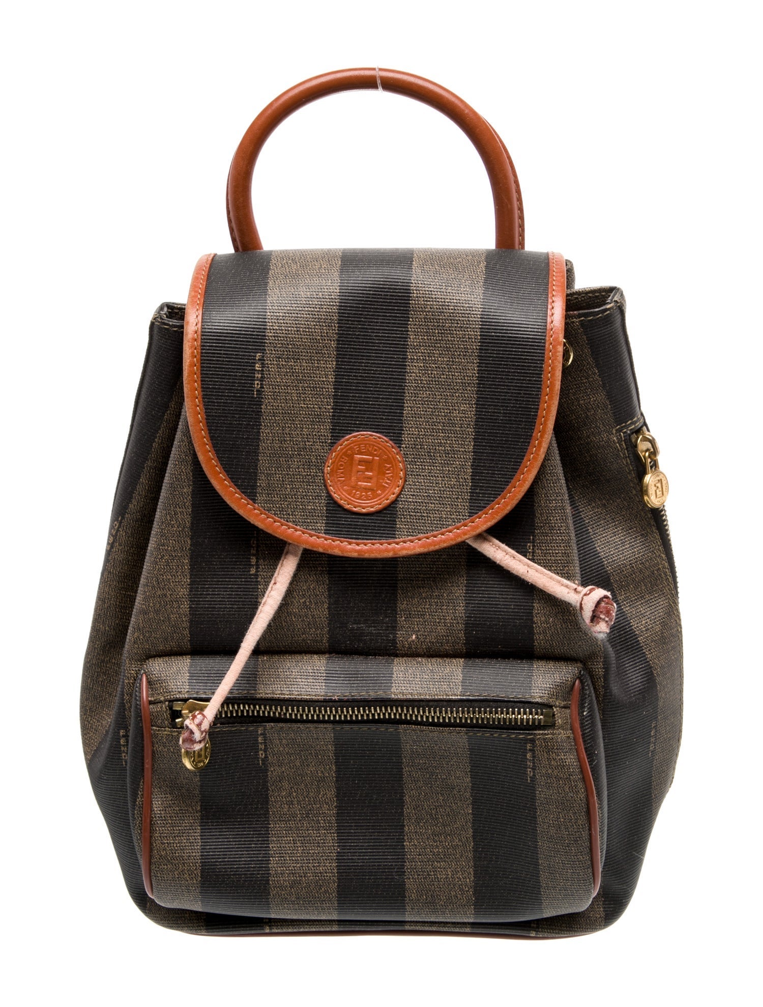 Fendi Pequin Backpack Vintage