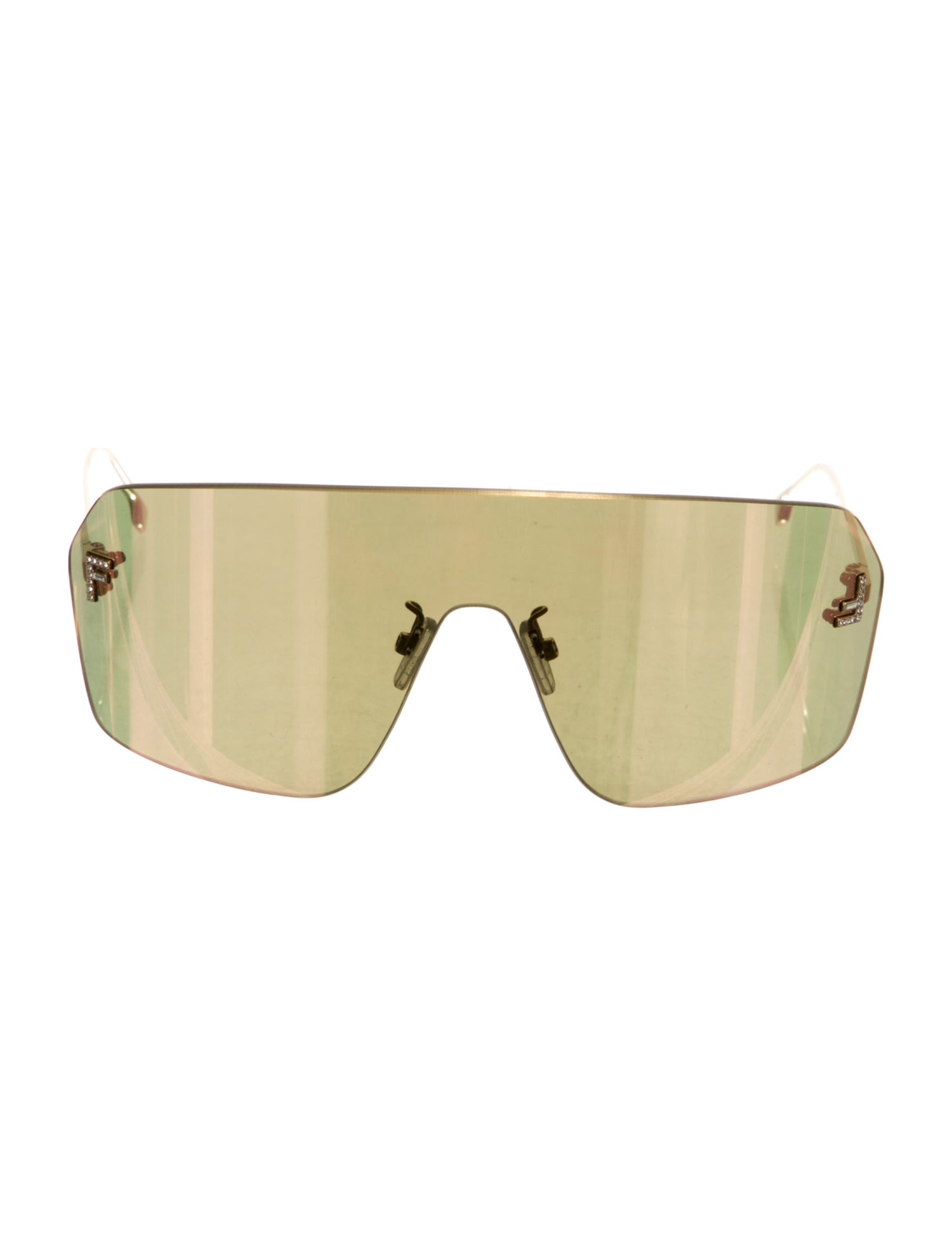 Fendi Shield Tinted Sunglasses
