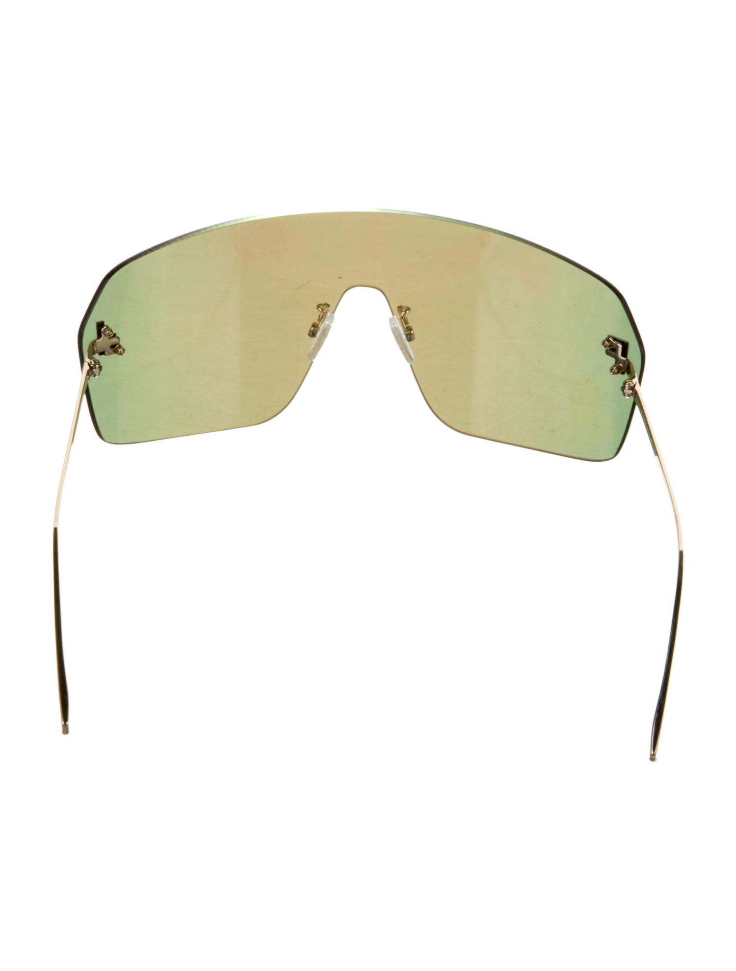 Fendi Shield Tinted Sunglasses