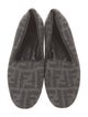 Fendi Zucca FF Logo Wool Flats