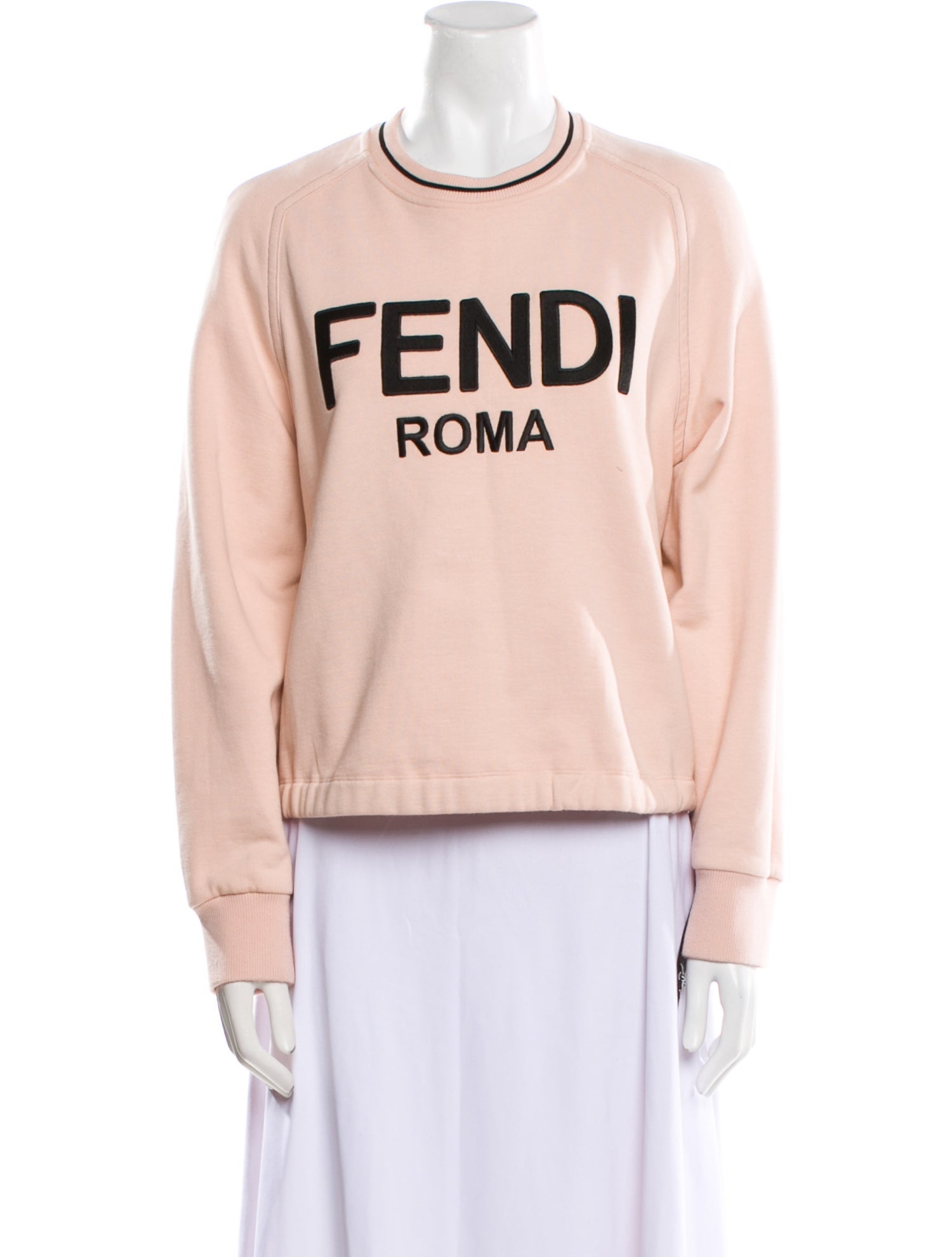 Fendi Graphic Print Crew Neck Sweatshirt