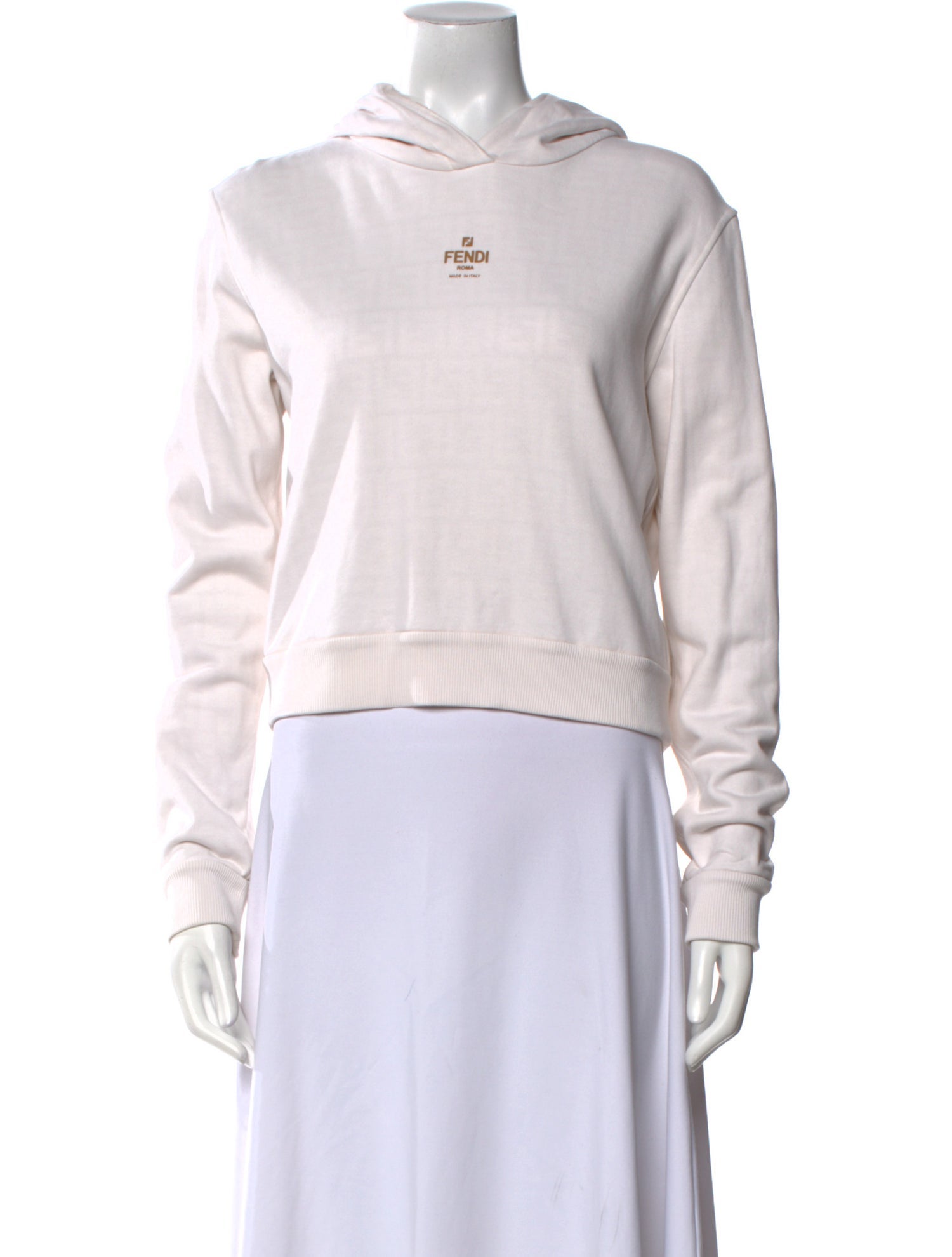 Fendi Turtleneck Long Sleeve Sweatshirt