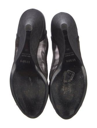 Fendi Zucca FF Logo Mesh Pumps