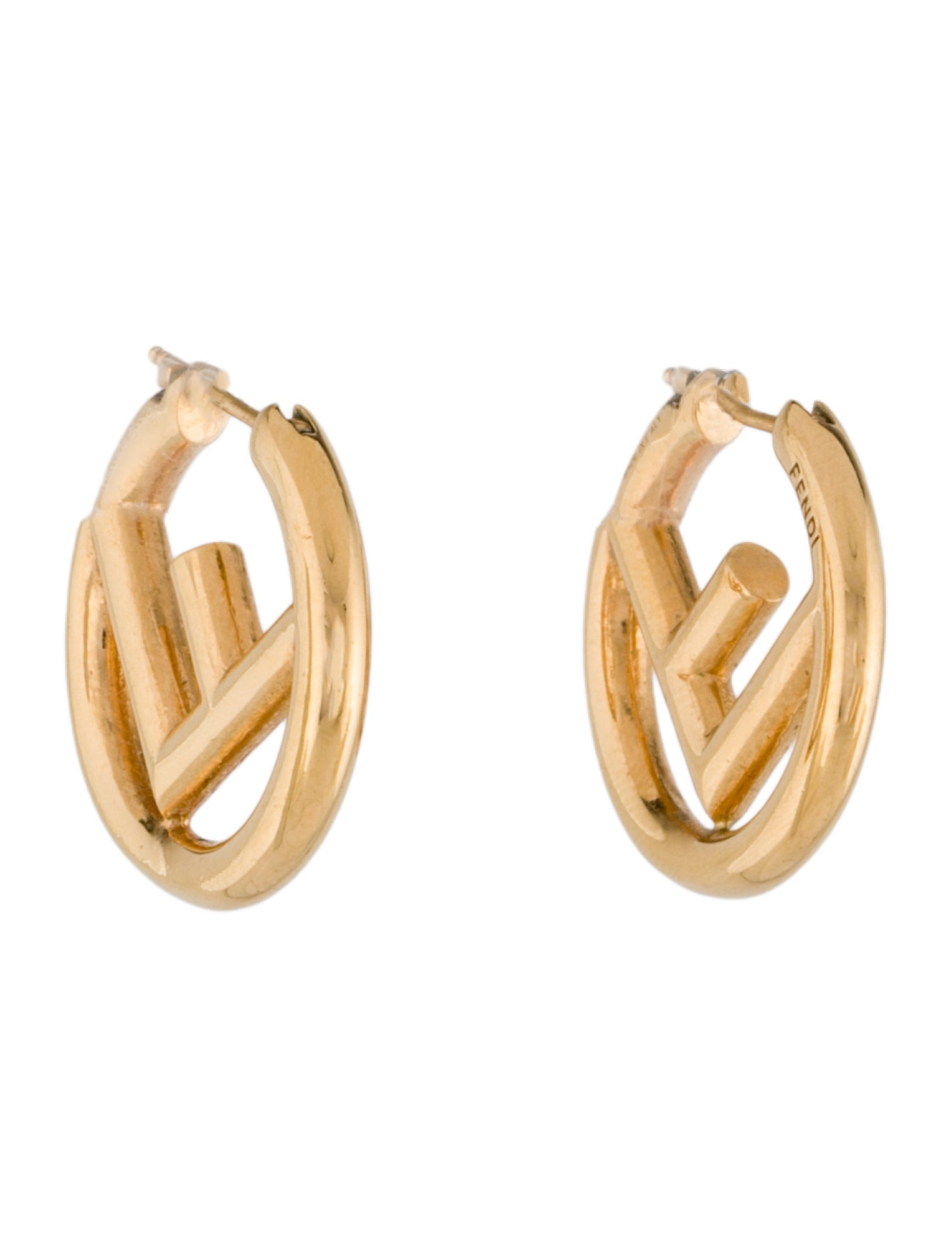 Fendi F is Fendi Hoop Earrings