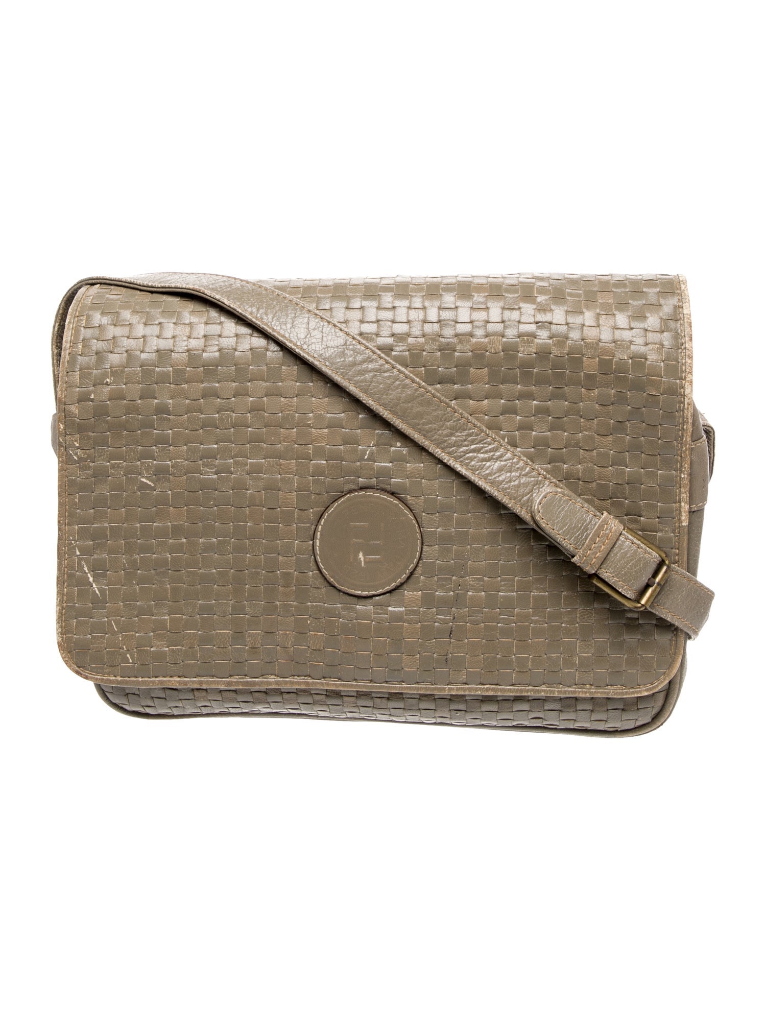 Fendi Fendi Stamp Crossbody Bag Vintage