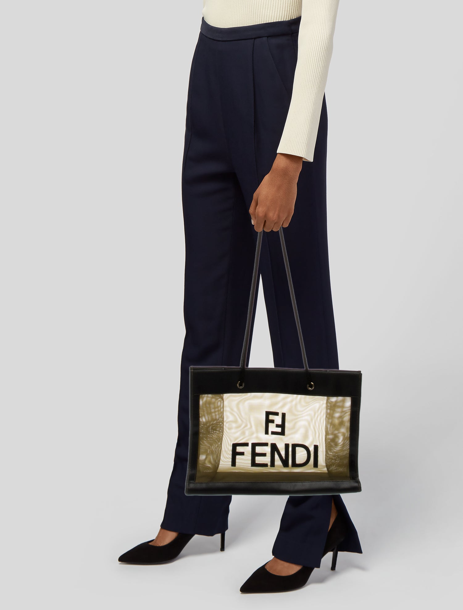 Fendi Leather Tote
