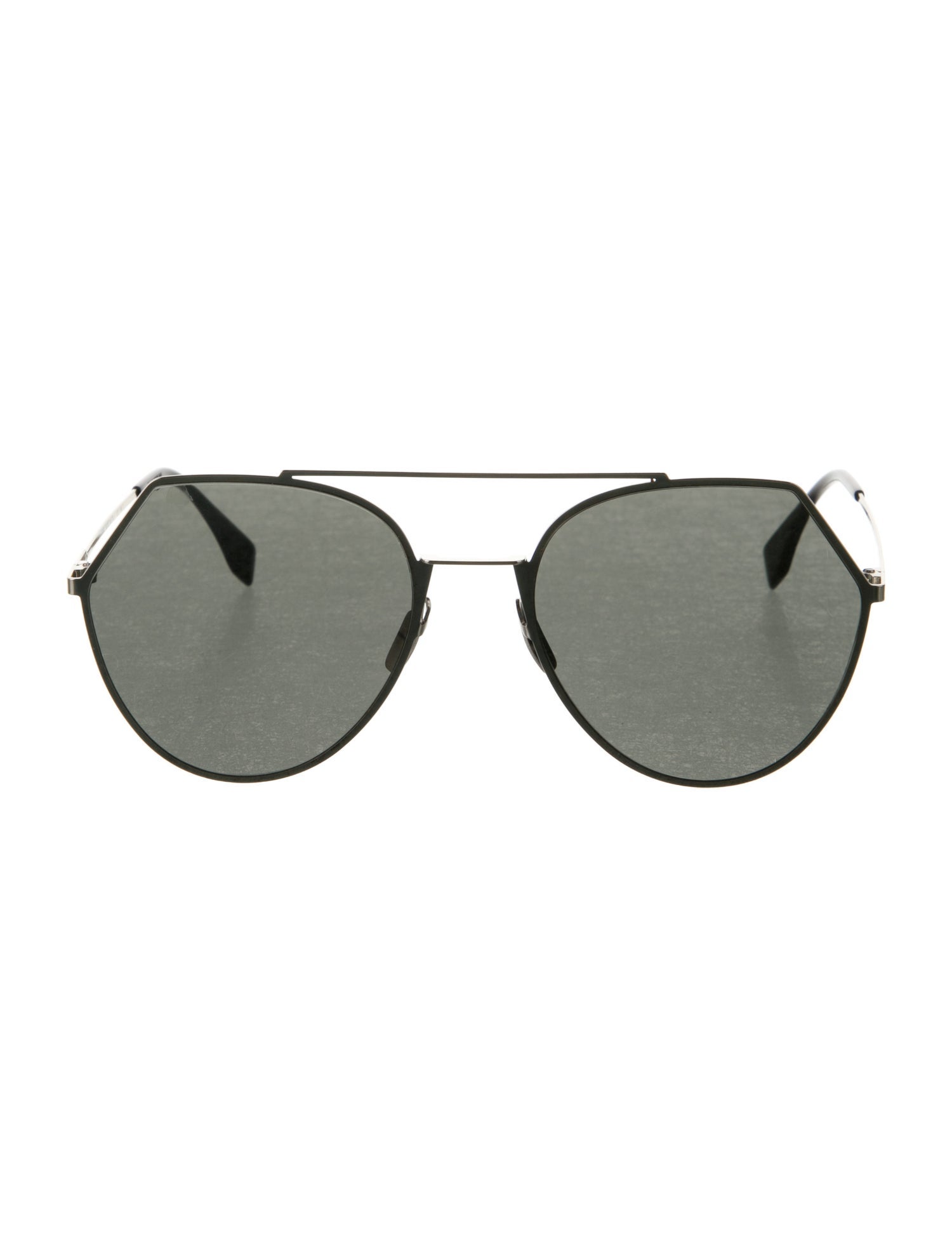 Fendi Aviator Mirrored Sunglasses