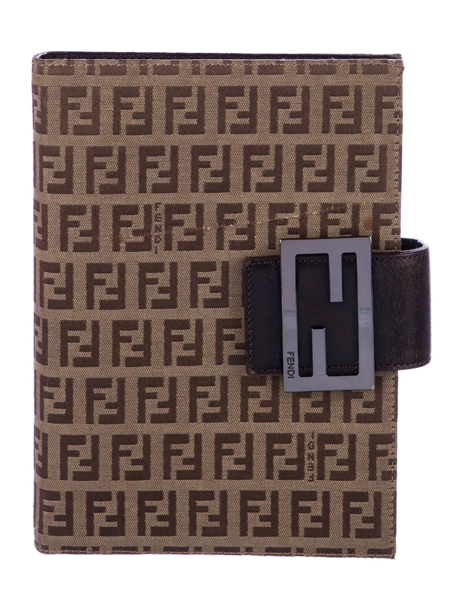 Fendi Vintage Zucca FF Agenda Cover