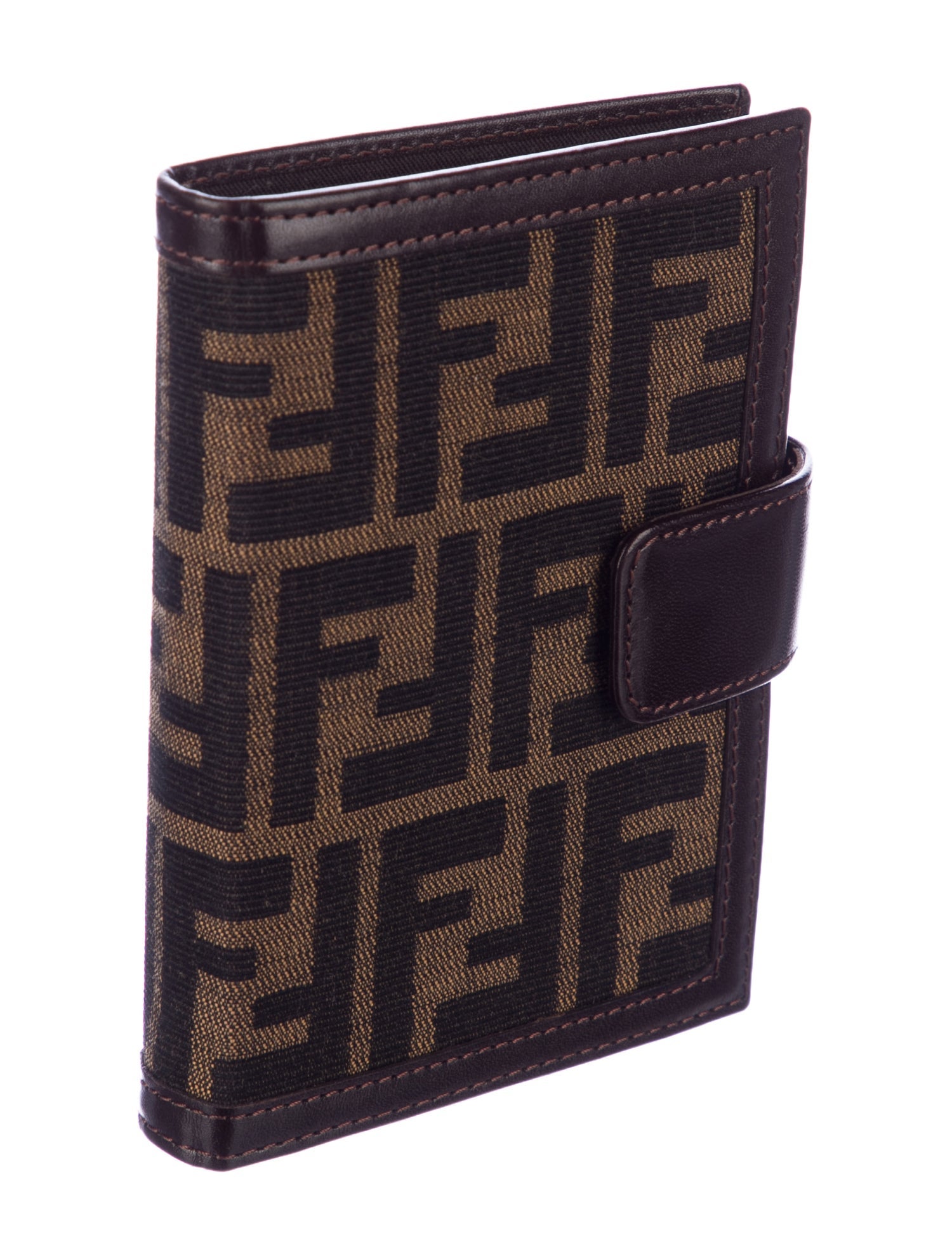 Fendi Leather Trim Agenda Planner