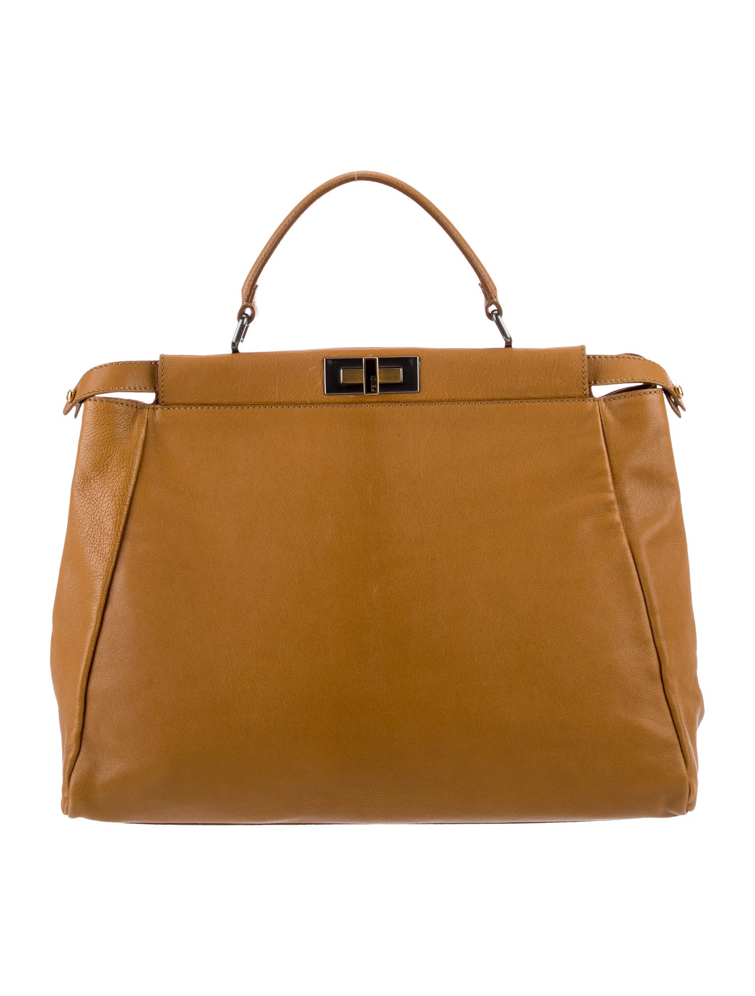 Fendi Leather Peekaboo Large
