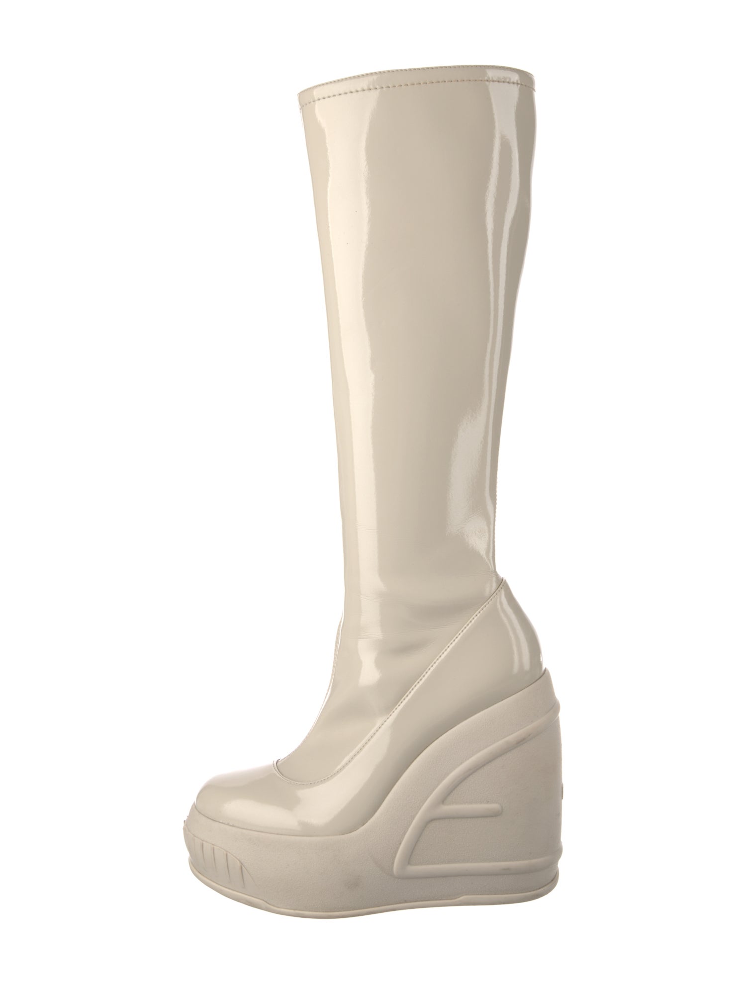 Fendi Patent Leather Rain Boots