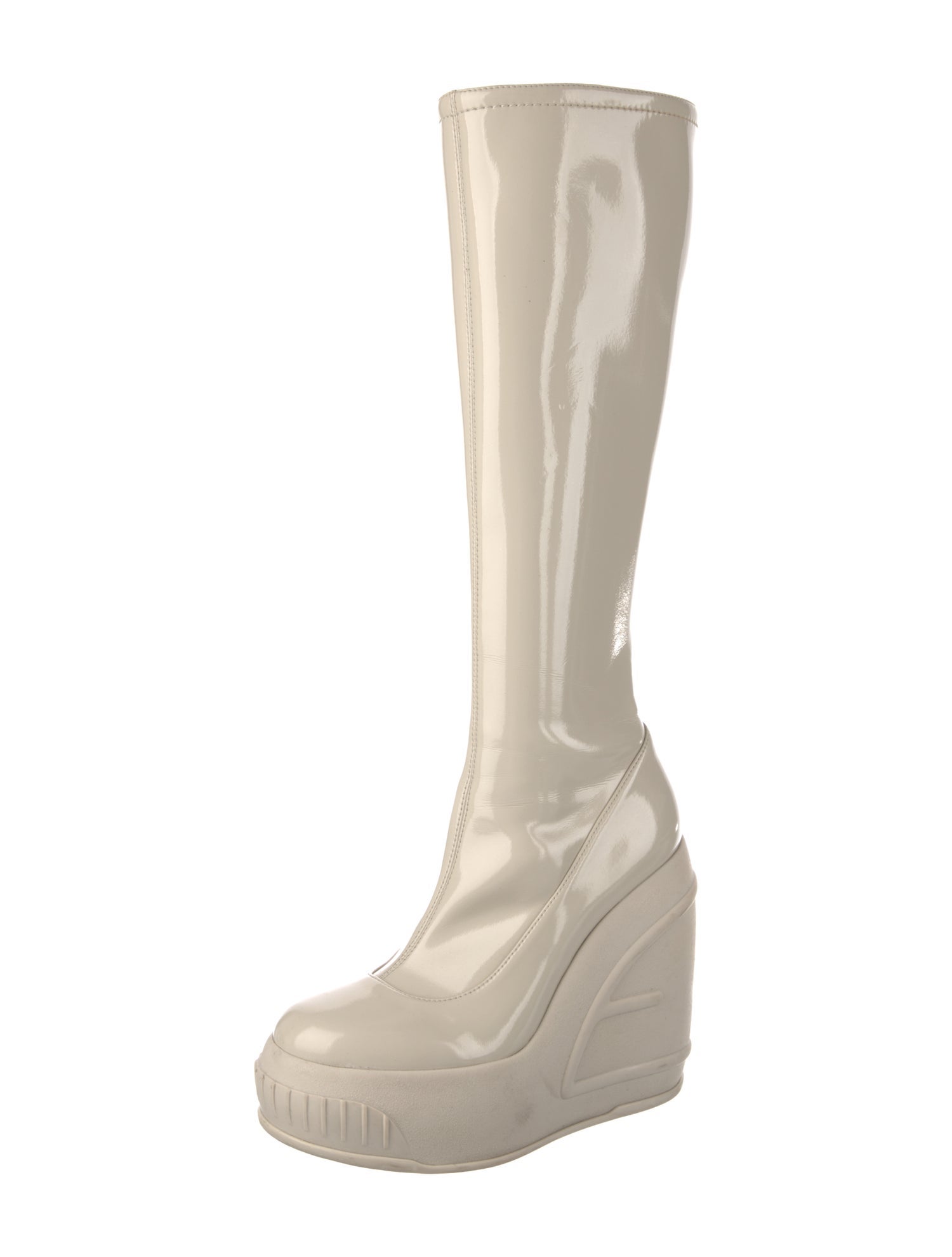 Fendi Patent Leather Rain Boots