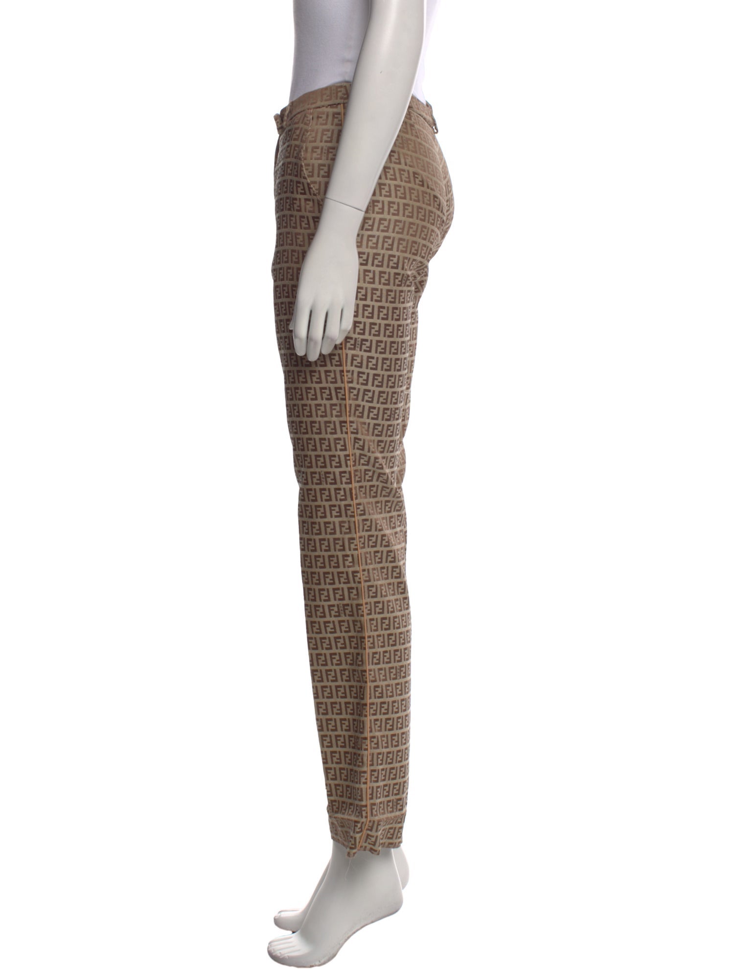 Fendi Vintage Wide Leg Pants